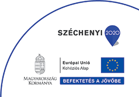 Széchenyi 2020 logó az alsó pozícióban